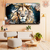 Quadro Decorativo Leão de Mármore - Arte Moderna, Decorativo para Sala, Quarto, Escritório, Pronto para Pendurar na internet