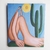 Quadro decorativo, Abaporu Tarsila do Amaral. impressão em tela acetinada - comprar online