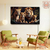 Quadro Decorativo Família Leão Impressão em Tela Acetinada - loja online