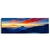 Quadro decorativo Paisagem Pôr do Sol no mote fuji. impressão em tela acetinada. - comprar online