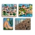 Kit quadros Tarsila do Amaral: Abaporu, Morro da favela, Carnaval em Madureira, Operarios. impressão em tela acetinada.