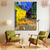 Quadro decorativo, tela Van Gogh Terraço do café a noite. - loja online