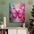 Quadro decorativo, arte moderna, Borboleta no estilo pintura impressionista com espatula - comprar online