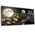 Quadro decorativo grande. Aguia, lua cheia e folhas douradas. - comprar online