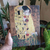 Imagem do Quadro decorativo. O beijo, Gustave klimt arte noveau.