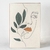 Quadro arte moderna Boho, rosto feminino com folhas. - comprar online