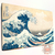 A Grande onda de kanagawa. Katsushika Hokusai.