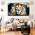 Imagem do Quadro Decorativo Leão de Mármore - Arte Moderna, Decorativo para Sala, Quarto, Escritório, Pronto para Pendurar