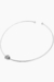 Choker Aro Com Pingente Prateado na internet