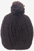 Touca com Pompom Marrom - comprar online