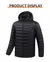 23 áreas jaqueta aquecida masculina inverno usb elétrico parkas inteligente au