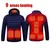 23 áreas jaqueta aquecida masculina inverno usb elétrico parkas inteligente au - loja online
