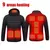 23 áreas jaqueta aquecida masculina inverno usb elétrico parkas inteligente au - Traço Nobre