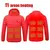 Imagem do 23 áreas jaqueta aquecida masculina inverno usb elétrico parkas inteligente au