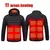 23 áreas jaqueta aquecida masculina inverno usb elétrico parkas inteligente au - Traço Nobre
