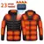Imagem do 23 áreas jaqueta aquecida masculina inverno usb elétrico parkas inteligente au