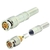 CONECTOR BNC COMPRESÃO C/ MOLA E PARAFUSO INTERNO METÁLICO