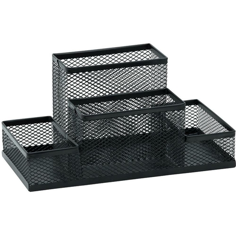 ORGANIZADOR ARAMADO ILHA 4 COMPART. - PRETO - BRW