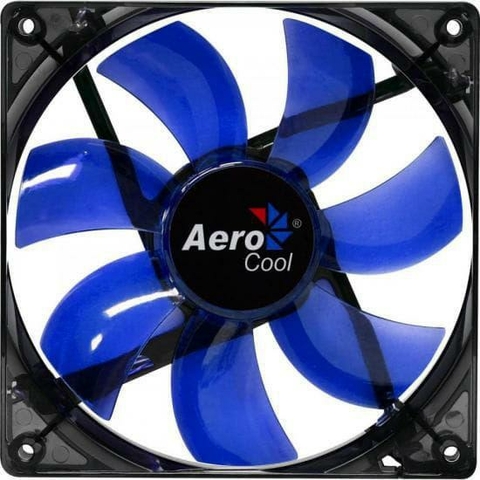 COOLER FAN 12CM BLUE LED LIGHTNING AZUL - AEROCOOL
