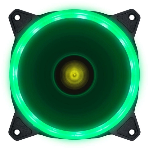 FAN P/ GABINETE VX GAMING V.RING LED VERDE 120X120MM - VINIK