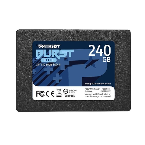 SSD 240GB SATA 2.5 BURST ELITE - PATRIOT