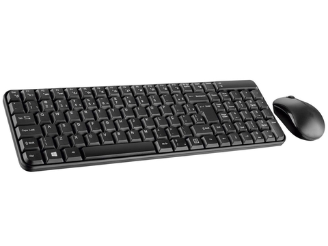 KIT TECLADO E MOUSE SEM FIO USB PRETO TC183 - MULTILASER