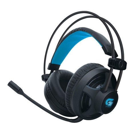 HEADSET GAMER PRO H2 PRETO LED AZUL - FORTREK