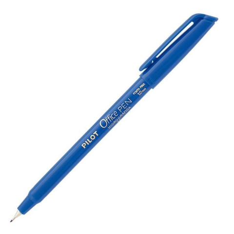 CANETA HIDROGRÁFICA PILOT OFFICE PEN 1.0 AZUL C/1 UN