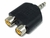 ADAPTADOR 2RCA F X P2 M STEREO HA044 - HYX