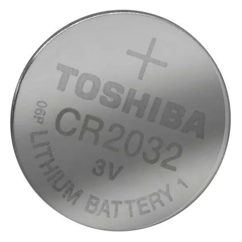 PILHA MOEDA LITHIUM CR2032 - UN 1 - TOSHIBA
