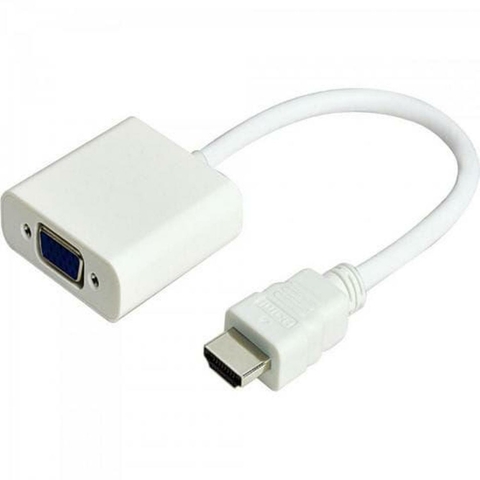 CONVERSOR HDMI X VGA COM ÁUDIO ADAP0038 BRANCO - STORM