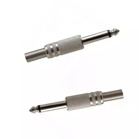 KIT 2X PLUG P10 MONO METAL C/ MOLA NIQUELADO PGPZ0004 STORM - comprar online