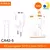 CARREGADOR TURBO 40W DUAS ENTRADAS CABO TIPO C CA42-5 - A'GOLD - loja online