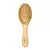 Escova de bambu cabelo – pente antiestático de madeira natural e massagead - loja online