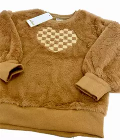 Conjunto Milon Blusa Peluciada e Calça Cargo - loja online