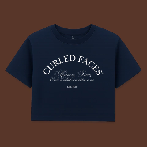 CROPPED "LOGOCLASSIC" BLUE - comprar online