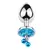 Plug Anal de Metal com Pingente