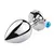 Plug Anal de Metal com Pingente