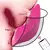 Vibrador de sucção com controle remoto por aplicativo, calcinha vestível na internet