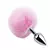Plug Anal com Cauda Curta Peluda - EUFHORIA SEX SHOP