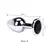 Plug Anal Estimulador Cristal - EUFHORIA SEX SHOP