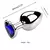 Plug Anal De Metal Cristal Coracao Tamanho P,M,G - comprar online