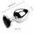 Plug Anal De Metal Cristal Coracao Tamanho P,M,G na internet