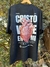 Remera Over Negra Premium Vive en Mi - comprar online