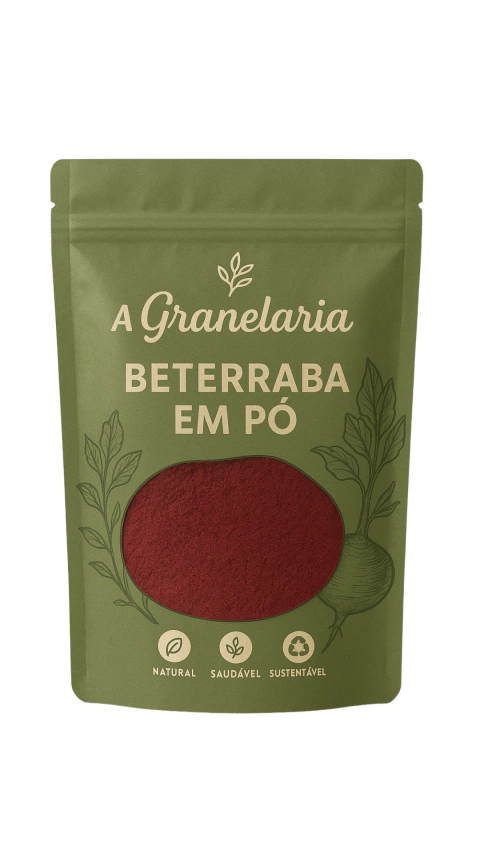 Beterraba em Pó Fresca e Nutritiva - A Granelaria - comprar online