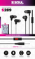 Auricular Soul manos libres S289 3.5mm c/ corte - comprar online