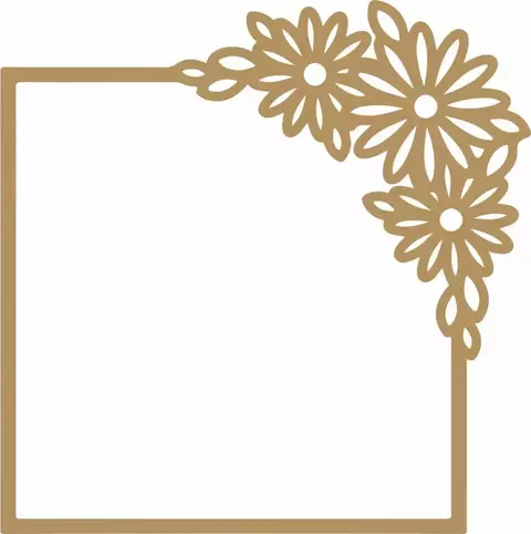 APLIQUE MDF LASER C/2 un LR-964