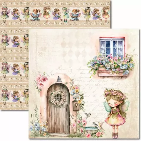 DOÇURA 9 - PAPEL PARA SCRAPBOOK DUPLA FACE