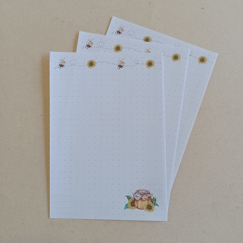 BLOQUINHO DE RECADO 10X15 COLEÇÃO PALAVRAS DOCES 50fls | PONTILHADO