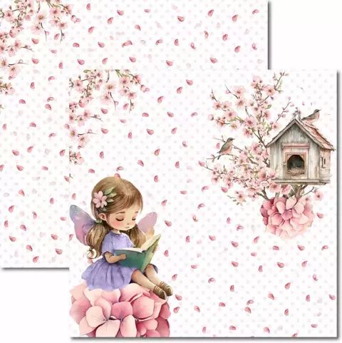 DOÇURA 2 - PAPEL PARA SCRAPBOOK DUPLA FACE